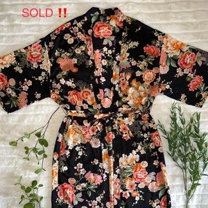 Floral Kimono Robe